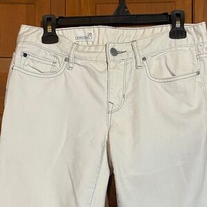 GAP Women's Straight Leg Jeans in White